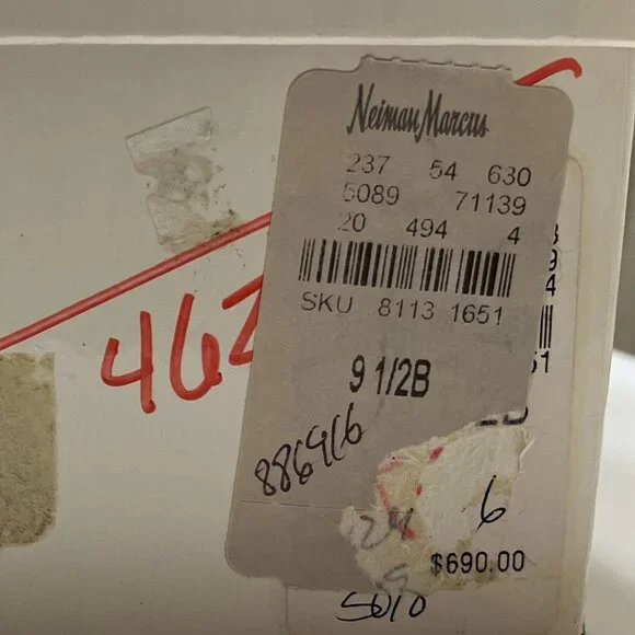 Vintage Dior Leather Fur Brown/Camel 4" High Heels US 9.5 EU 39.5 With Box - Picture 10 of 10